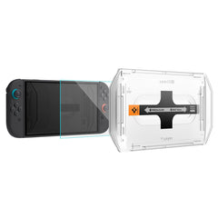 VETRO TEMPERATO SPIGEN GLAS.TR "EZ FIT" 2-PACK NINTENDO SWITCH 2 TRASPARENTE
