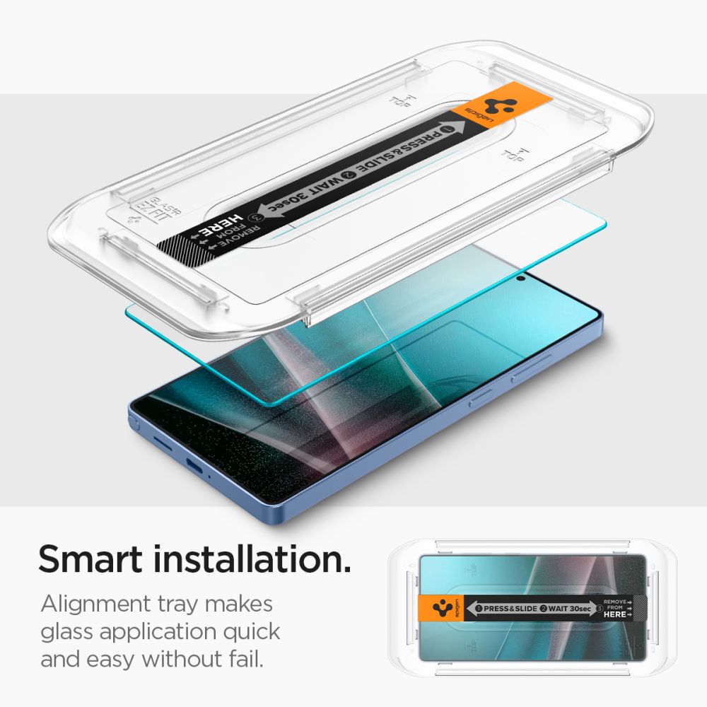 VETRO TEMPERATO SPIGEN GLAS.TR "EZ FIT" HD 2-PACK GALAXY S25 ULTRA CHIARO