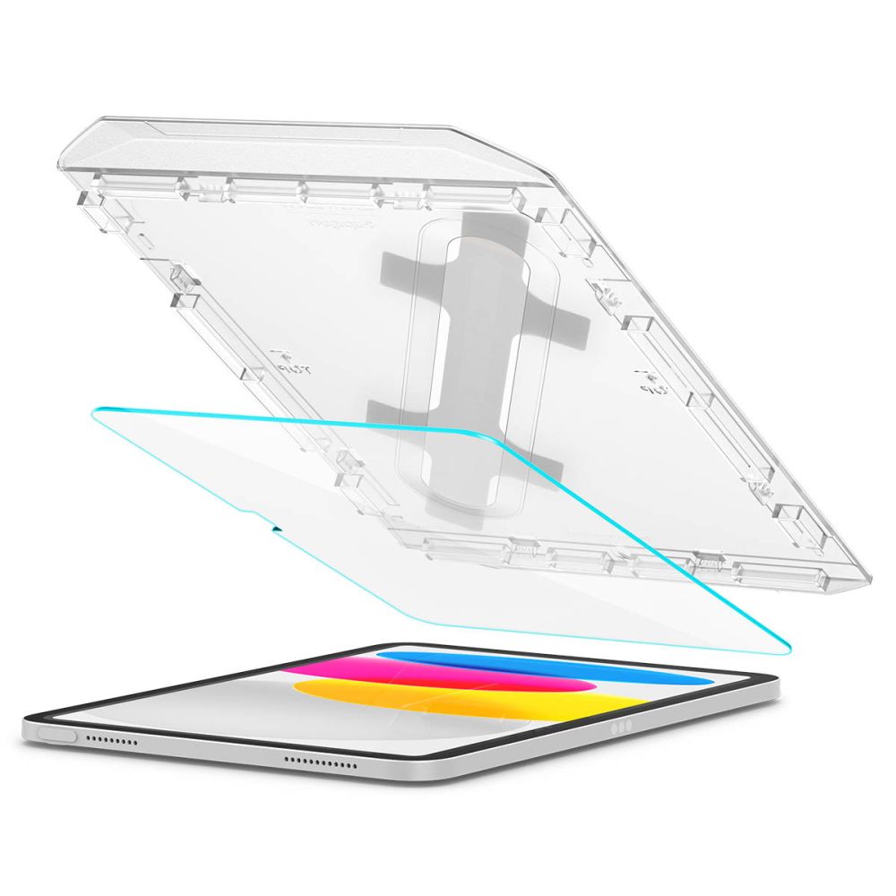VETRO TEMPERATO PER IPAD 10.9” 10 / 2022 / 11” 11 / 2025 SPIGEN GLAS.TR ”EZ FIT” CLEAR