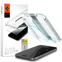 VETRO TEMPERATO SPIGEN GLAS.TR "EZ FIT" IPHONE 15 TRASPARENTE