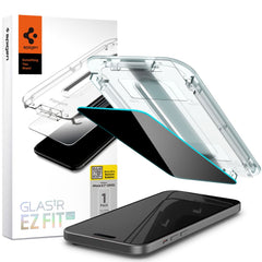 VETRO TEMPERATO SPIGEN GLAS.TR "EZ FIT" IPHONE 15 PLUS PRIVACY