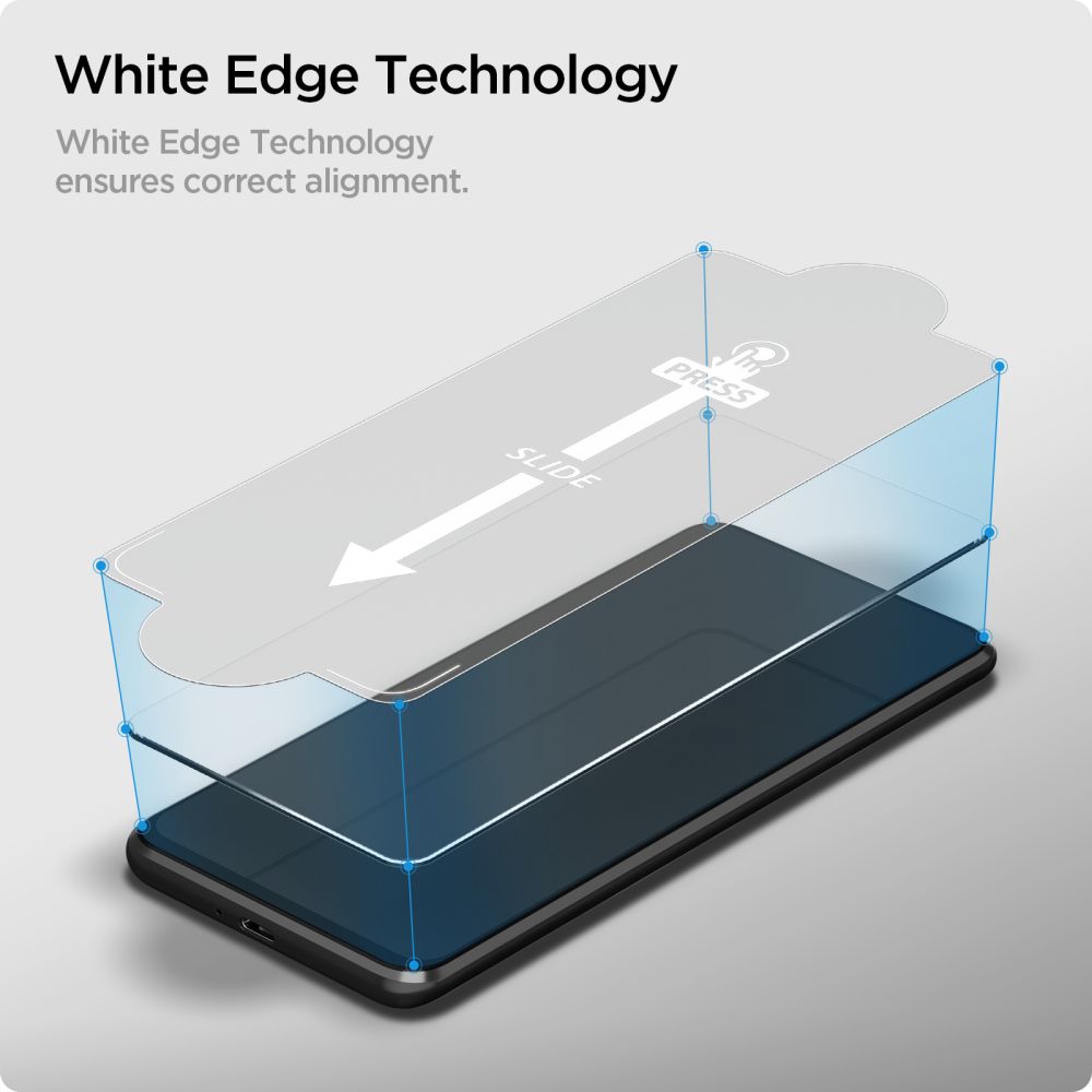 VETRO TEMPERATO SPIGEN GLAS.TR SLIM 2-PACK GALAXY A15 4G / 5G / A25 5G TRASPARENTE