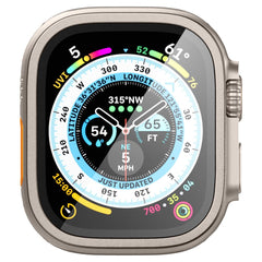 VETRO TEMPERATO SPIGEN GLAS.TR SLIM PRO PER APPLE WATCH ULTRA 49 MM TITANIO