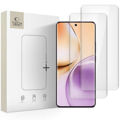 VETRO TEMPERATO TECH-PROTECT GLASS UV+ 2-PACK REALME 14 PRO 5G TRASPARENTE