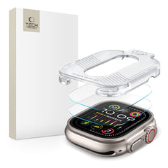 VETRO TEMPERATO TECH-PROTECT SUPREME SET 2-PACK APPLE WATCH ULTRA 1 / 2 (49 MM) TRASPARENTE