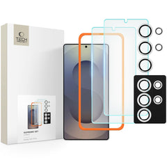 VETRO TEMPERATO TECH-PROTECT SUPREME SET 3-PACK GALAXY S25 ULTRA CHIARO