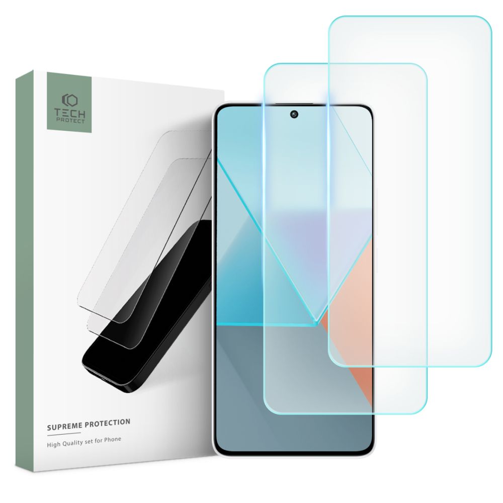 VETRO TEMPERATO TECH-PROTECT SUPREME XIAOMI REDMI NOTE 13 / 13 PRO / 4G / 5G TRASPARENTE