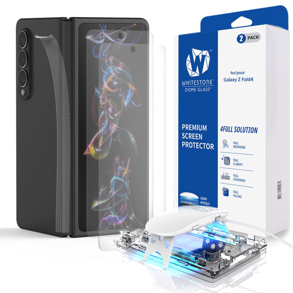 VETRO TEMPERATO WHITESTONE DOME GLASS 2-PACK GALAXY Z FOLD 4