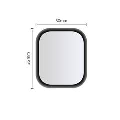 VETRO TEMPERATO PER APPLE WATCH 40 MM HOFI HYBRID GLASS NERO