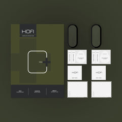 VETRO TEMPERATO HOFI HYBRID PRO+ 2-PACK XIAOMI SMART BAND 9 / 9 NFC NERO