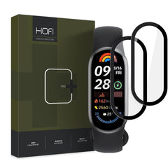 VETRO TEMPERATO HOFI HYBRID PRO+ 2-PACK XIAOMI SMART BAND 9 / 9 NFC NERO
