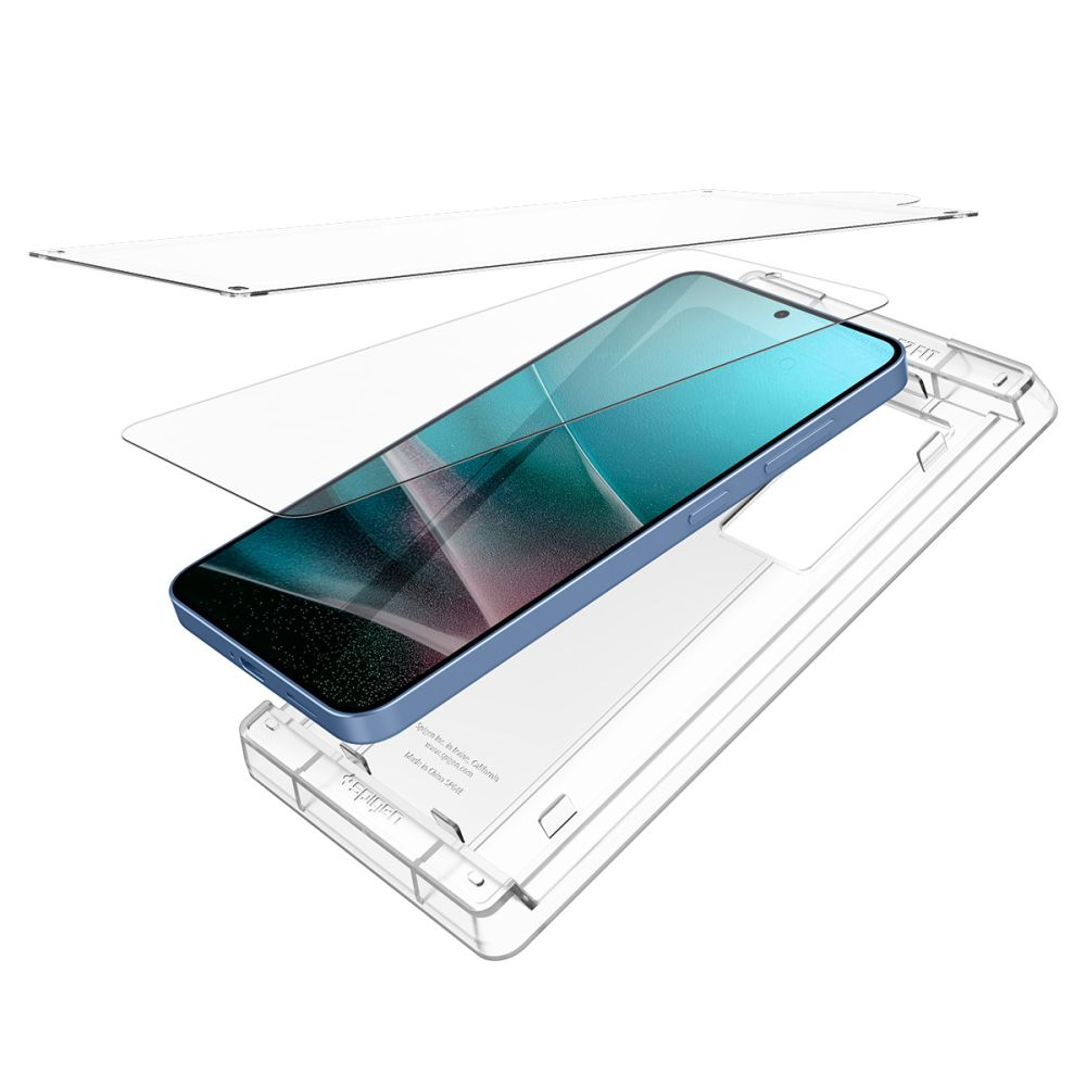 VETRO TEMPERATO SPIGEN ELITE SHIELD "EZ FIT" HD GALAXY S25+ PLUS TRASPARENTE