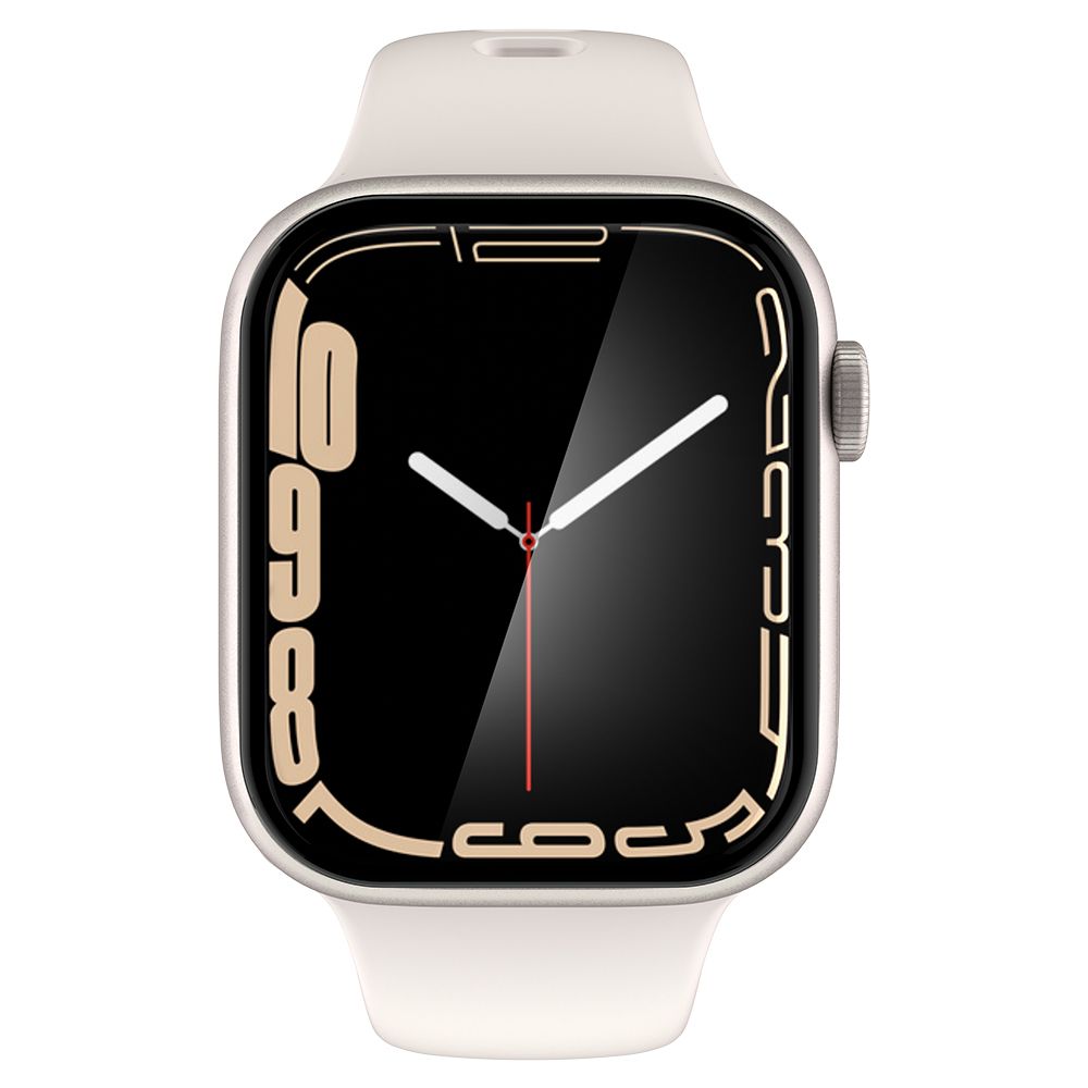 2X VETRO TEMPERATO PER APPLE WATCH 41 MM SPIGEN PROFLEX "EZ FIT" 2-PACK TRASPARENTE
