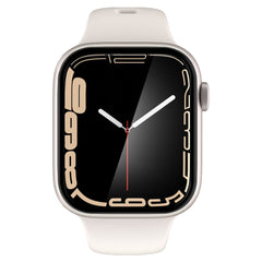 2X VETRO TEMPERATO PER APPLE WATCH 41 MM SPIGEN PROFLEX "EZ FIT" 2-PACK TRASPARENTE