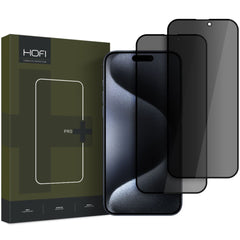 VETRO TEMPERATO HOFI ANTI SPY GLASS PRO+ 2-PACK IPHONE 16 PLUS PRIVACY