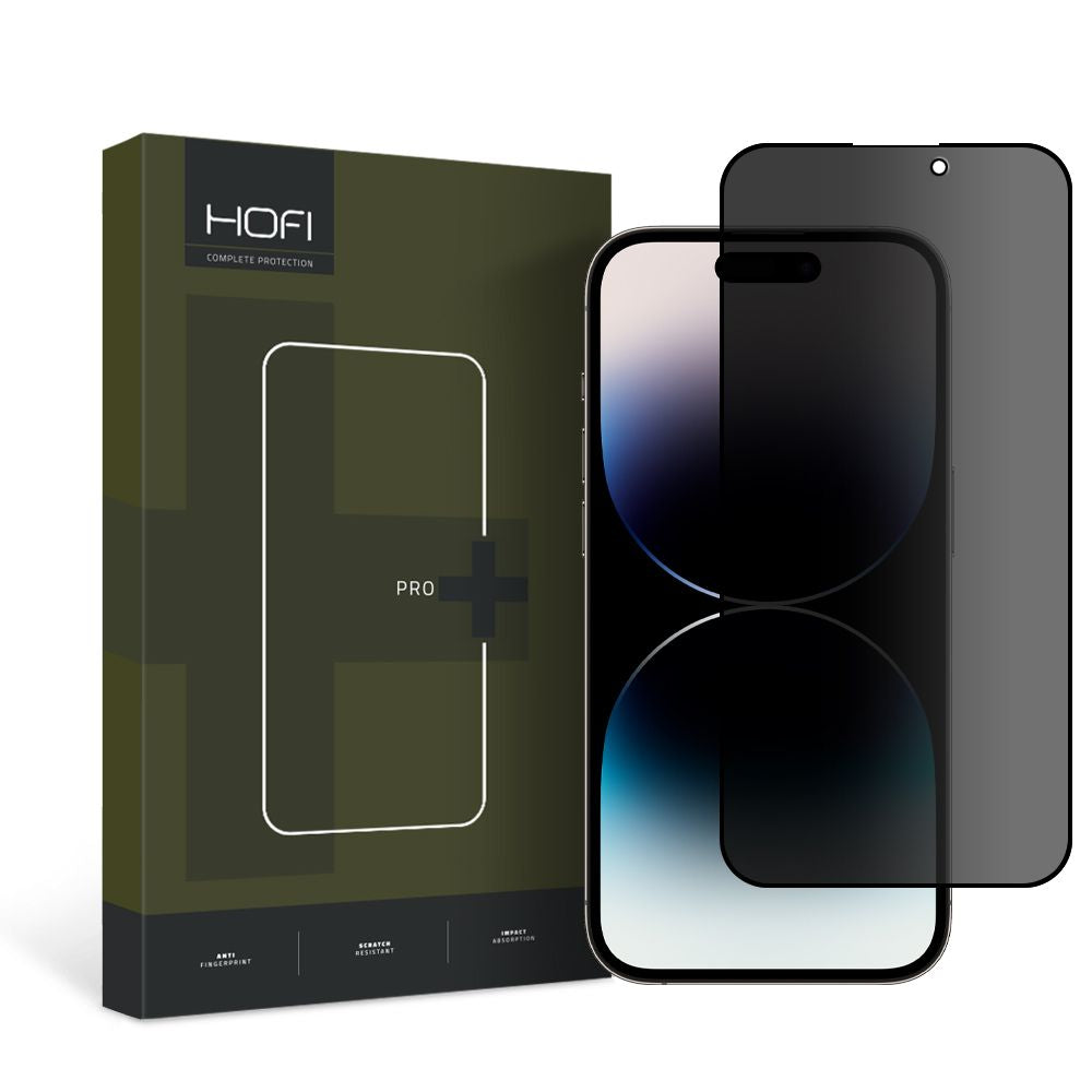 ANTI-SPY VETRO TEMPERATO HOFI ANTI SPY GLASS PRO+ IPHONE 14 PRO MAX PRIVACY