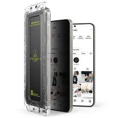 VETRO TEMPERATO RINGKE EASY SLIDE 2-PACK GALAXY S25+ PLUS PRIVACY