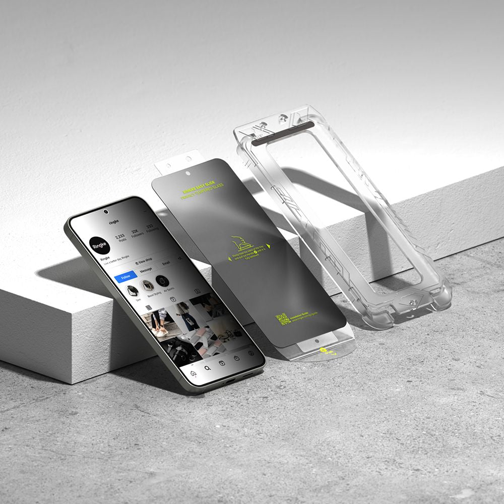 VETRO TEMPERATO RINGKE EASY SLIDE 2-PACK GALAXY S25+ PLUS PRIVACY