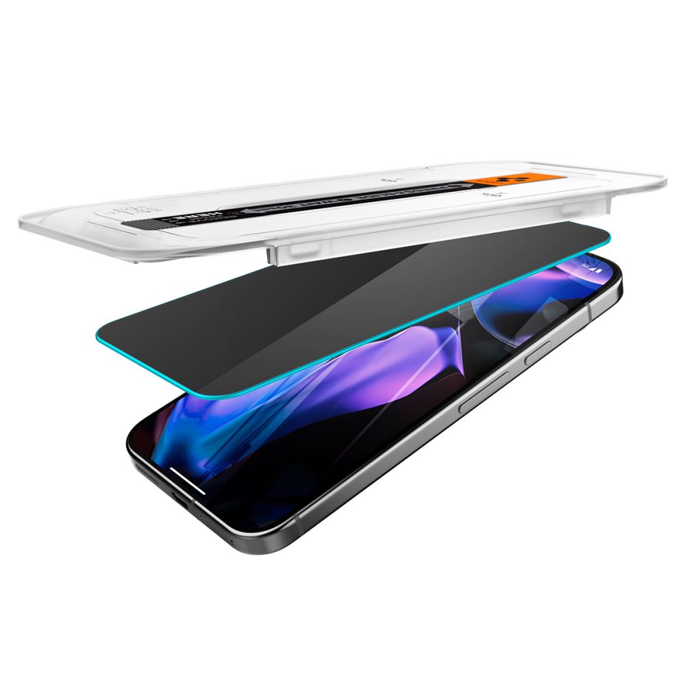 VETRO TEMPERATO SPIGEN GLAS.TR "EZ FIT" 2-PACK GOOGLE PIXEL 9 PRO XL PRIVACY