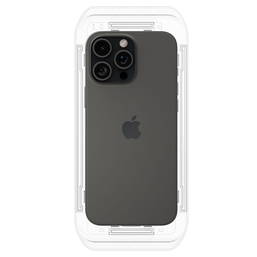 VETRO TEMPERATO SPIGEN GLAS.TR "EZ FIT" 2-PACK IPHONE 16 PRO PRIVACY