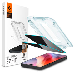 VETRO TEMPERATO SPIGEN GLAS.TR "EZ FIT" 2-PACK IPHONE 16 PRO PRIVACY