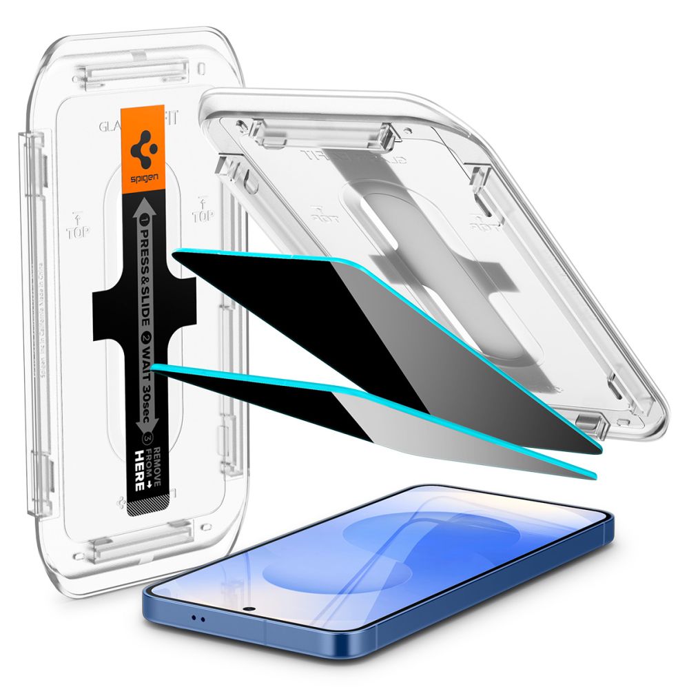 VETRO TEMPERATO SPIGEN GLAS.TR "EZ FIT" HD 2-PACK GALAXY S24 / S25 PRIVACY