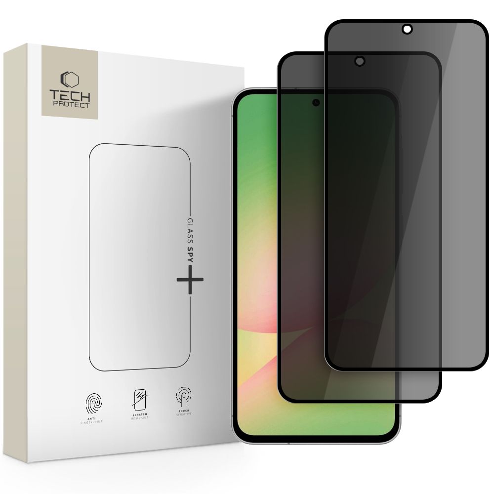 VETRO TEMPERATO TECH-PROTECT GLASS SPY+ 2-PACK GALAXY A36 / A56 5G PRIVACY