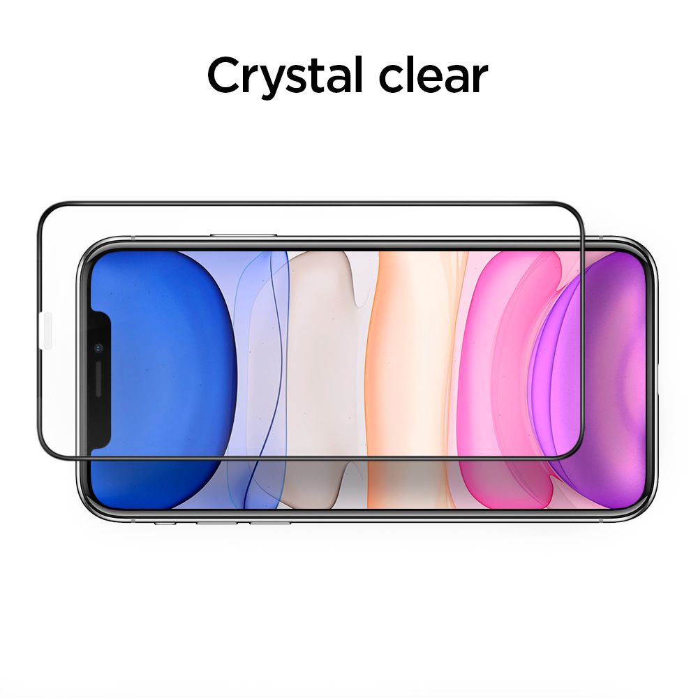 VETRO TEMPERATO SPIGEN ALM GLAS.TR SLIM 2-PACK IPHONE 11