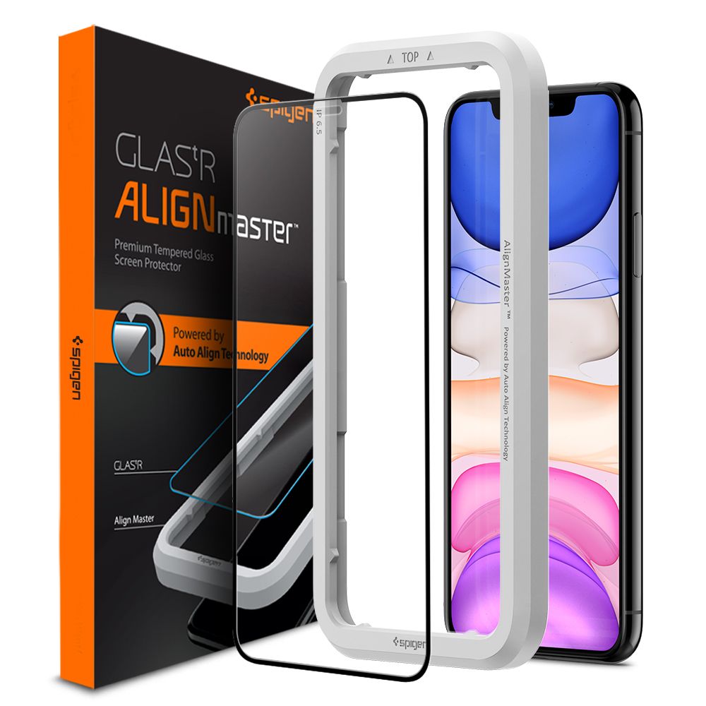 VETRO TEMPERATO SPIGEN ALM GLAS.TR SLIM 2-PACK IPHONE 11