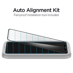 VETRO TEMPERATO SPIGEN ALM GLASS FC IPHONE 11 NERO