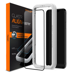 VETRO TEMPERATO SPIGEN ALM GLASS FC IPHONE 11 NERO