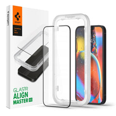 VETRO TEMPERATO SPIGEN ALM GLASS FC IPHONE 13 / 13 PRO / 14 / 16E