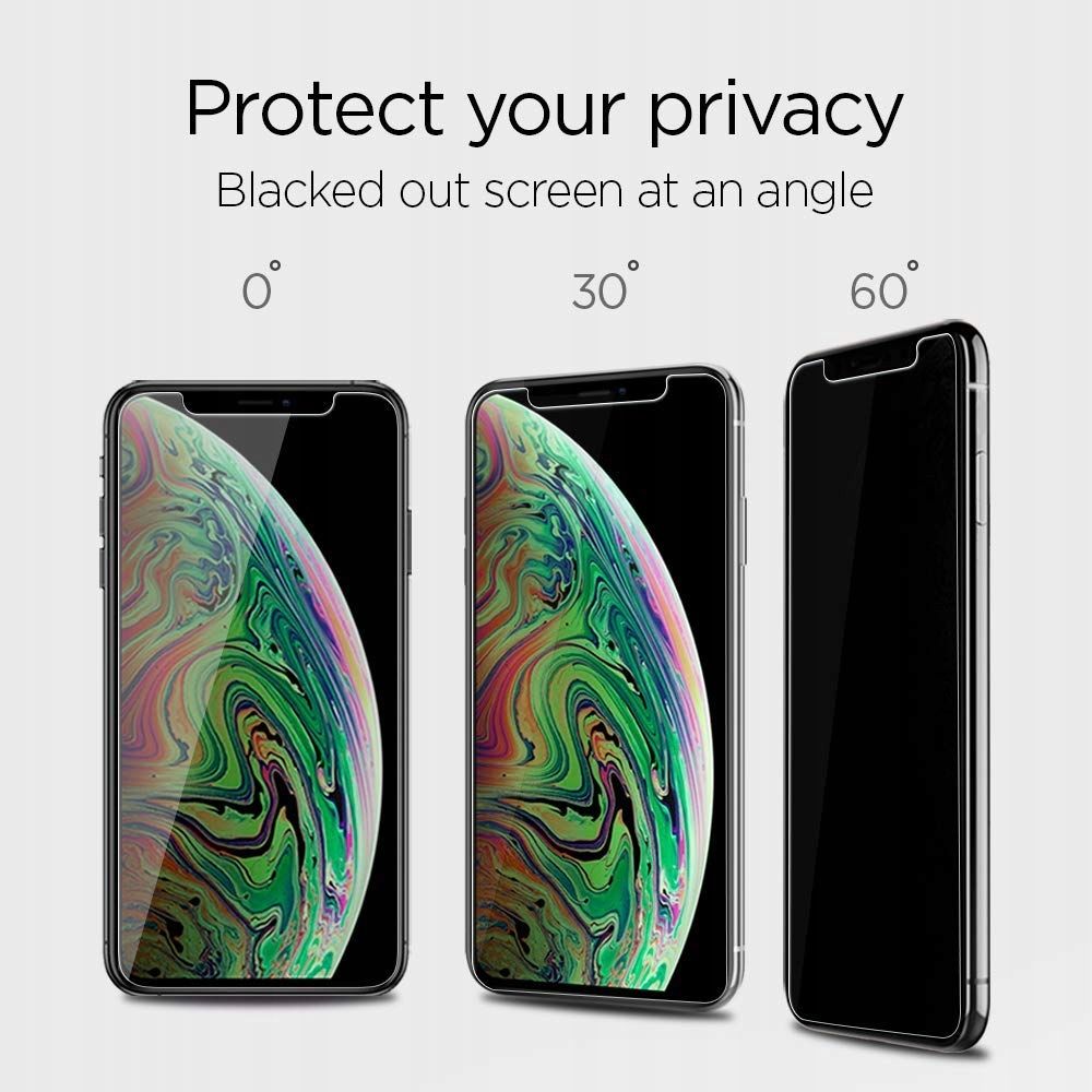 VETRO TEMPERATO SPIGEN ALM GLASS.TR IPHONE 11 PRIVACY