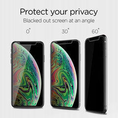 VETRO TEMPERATO SPIGEN ALM GLASS.TR IPHONE 11 PRIVACY