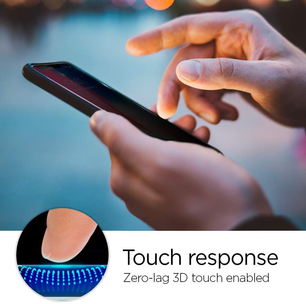 VETRO TEMPERATO SPIGEN ALM GLASS.TR IPHONE 11 PRIVACY