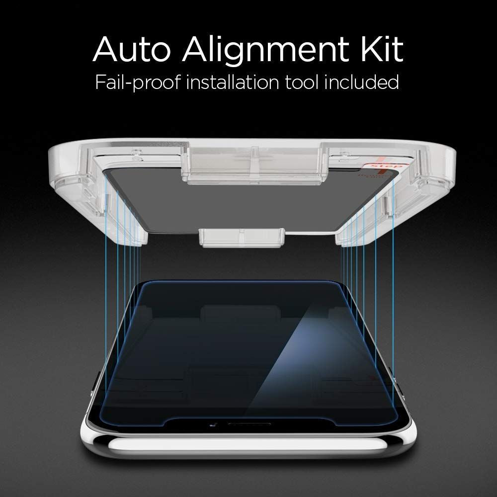 VETRO TEMPERATO SPIGEN ALM GLASS.TR IPHONE 11 PRIVACY