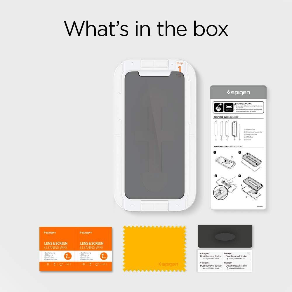 VETRO TEMPERATO SPIGEN ALM GLASS.TR IPHONE 11 PRIVACY