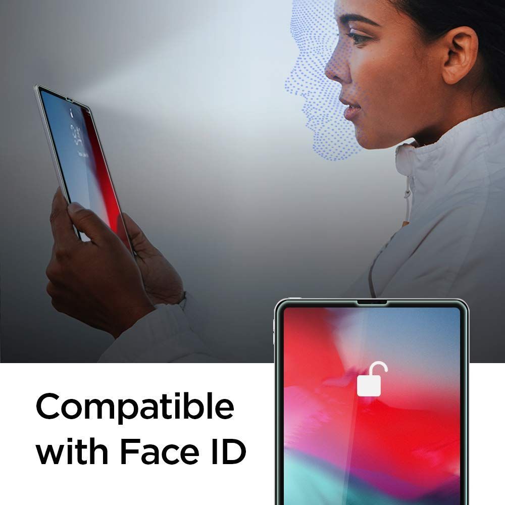 VETRO TEMPERATO SPIGEN GLAS.TR SLIM IPAD AIR 10.9 4 / 5 / 6 / 2020-2024 / PRO 11 2 / 3 / 4 / 2020-2022 TRASPARENTE