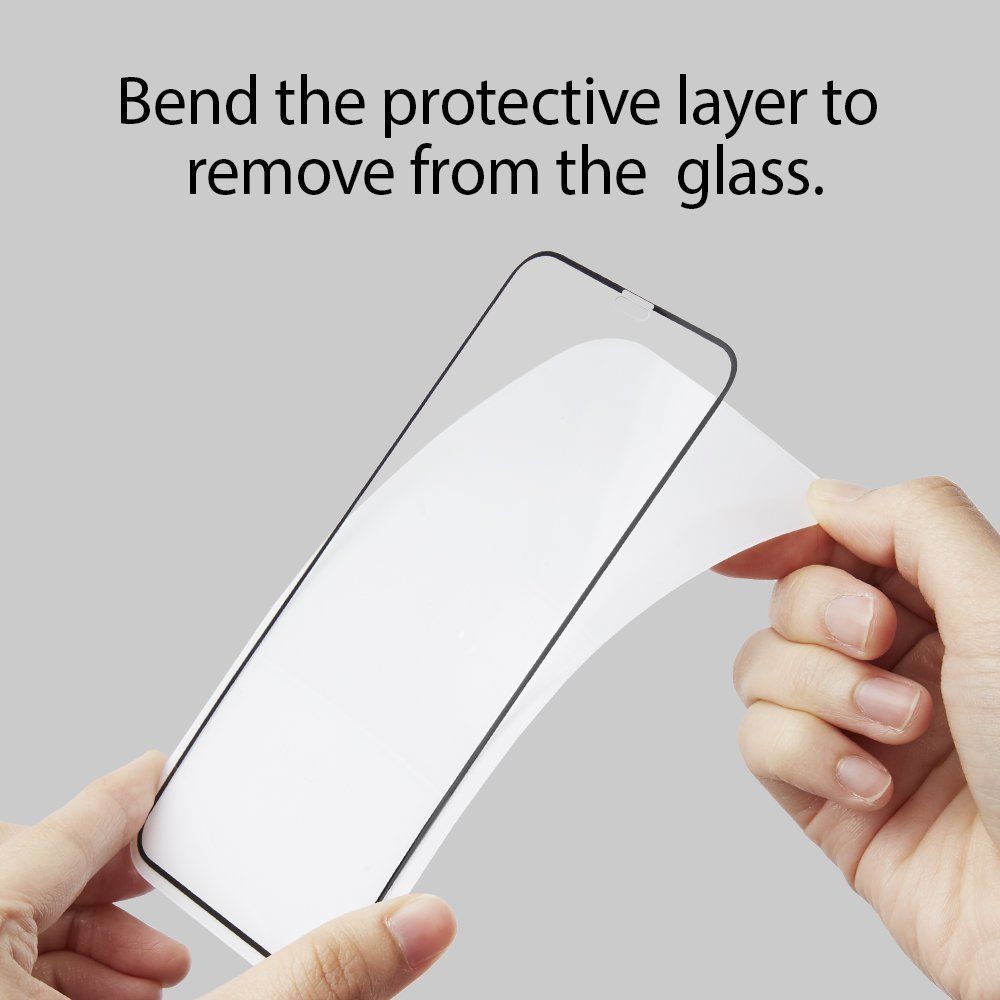 VETRO TEMPERATO SPIGEN GLASS FC IPHONE X/XS NERO