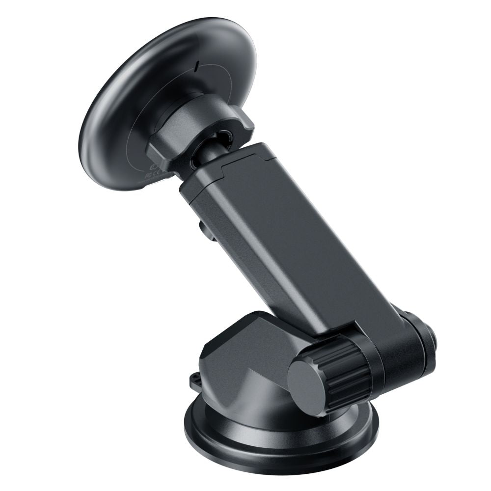 Supporto per telefono da auto con ricarica wireless TECH-PROTECT A2 MAGNETIC MAGSAFE DASH CAR MOUNT WIRELESS CHARGER 15W NERO