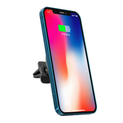 MONTAGGIO PER TELEFONO IN AUTO CON RICARICA WIRELESS TECH-PROTECT A2 MAGNETIC MAGSAFE VENT CAR MOUNT WIRELESS CHARGER 15W NERO