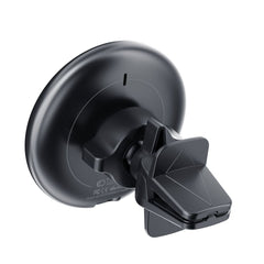 MONTAGGIO PER TELEFONO IN AUTO CON RICARICA WIRELESS TECH-PROTECT A2 MAGNETIC MAGSAFE VENT CAR MOUNT WIRELESS CHARGER 15W NERO
