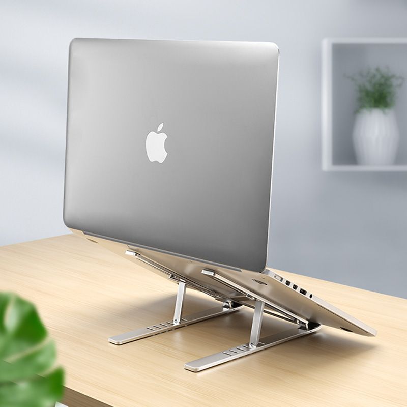 STAND UNIVERSALE PER MACBOOK / NOTEBOOK TECH-PROTECT ALUSTAND STAND PER LAPTOP GRIGIO SCURO