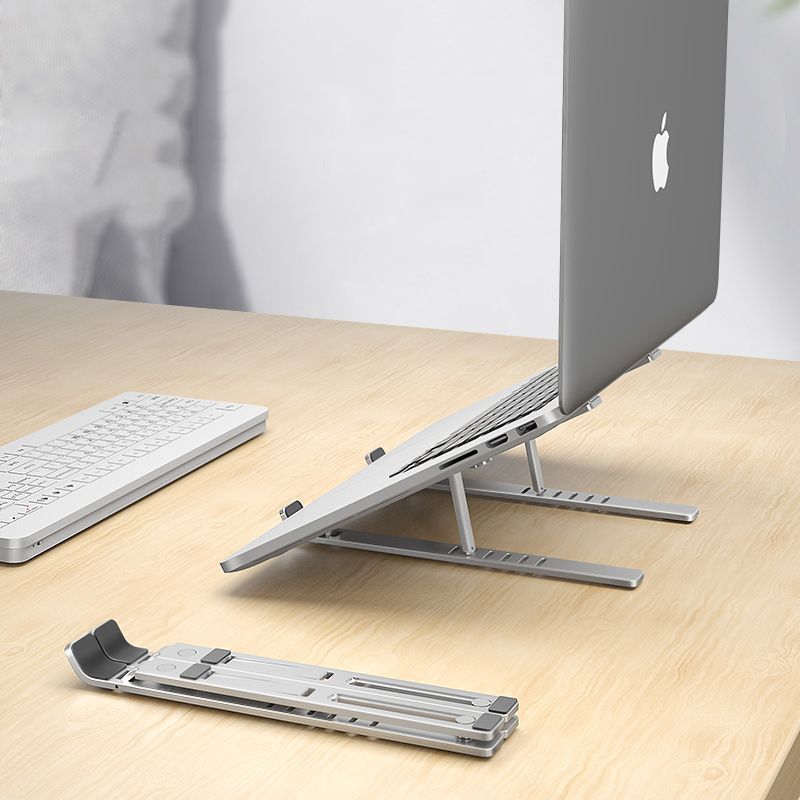 STAND UNIVERSALE PER MACBOOK / NOTEBOOK TECH-PROTECT ALUSTAND STAND PER LAPTOP GRIGIO SCURO