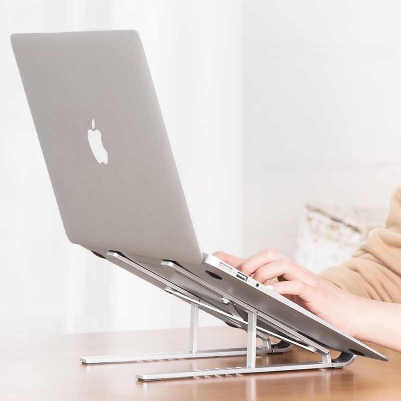 STAND UNIVERSALE PER MACBOOK / NOTEBOOK TECH-PROTECT ALUSTAND STAND PER LAPTOP GRIGIO SCURO