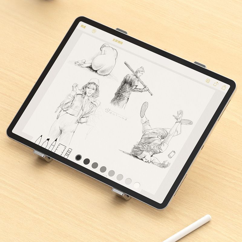 STAND UNIVERSALE PER MACBOOK / NOTEBOOK TECH-PROTECT ALUSTAND STAND PER LAPTOP GRIGIO SCURO