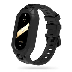 CINTURINO PER XIAOMI MI BAND 8 / 9 / NFC HEYBAND SHIELD NERO