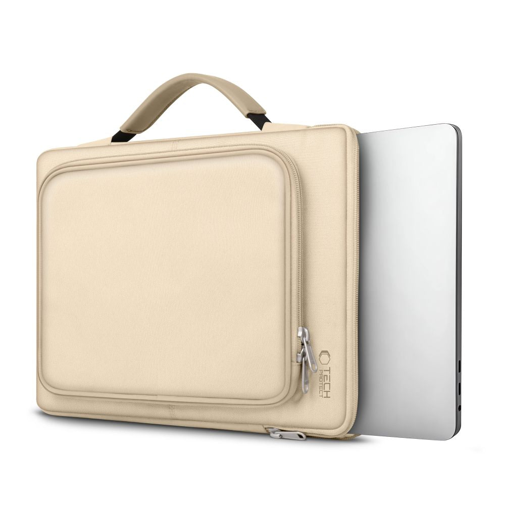 BORSA TECH-PROTECT BASIC BAG LAPTOP 15-16 BEIGE DESERTO