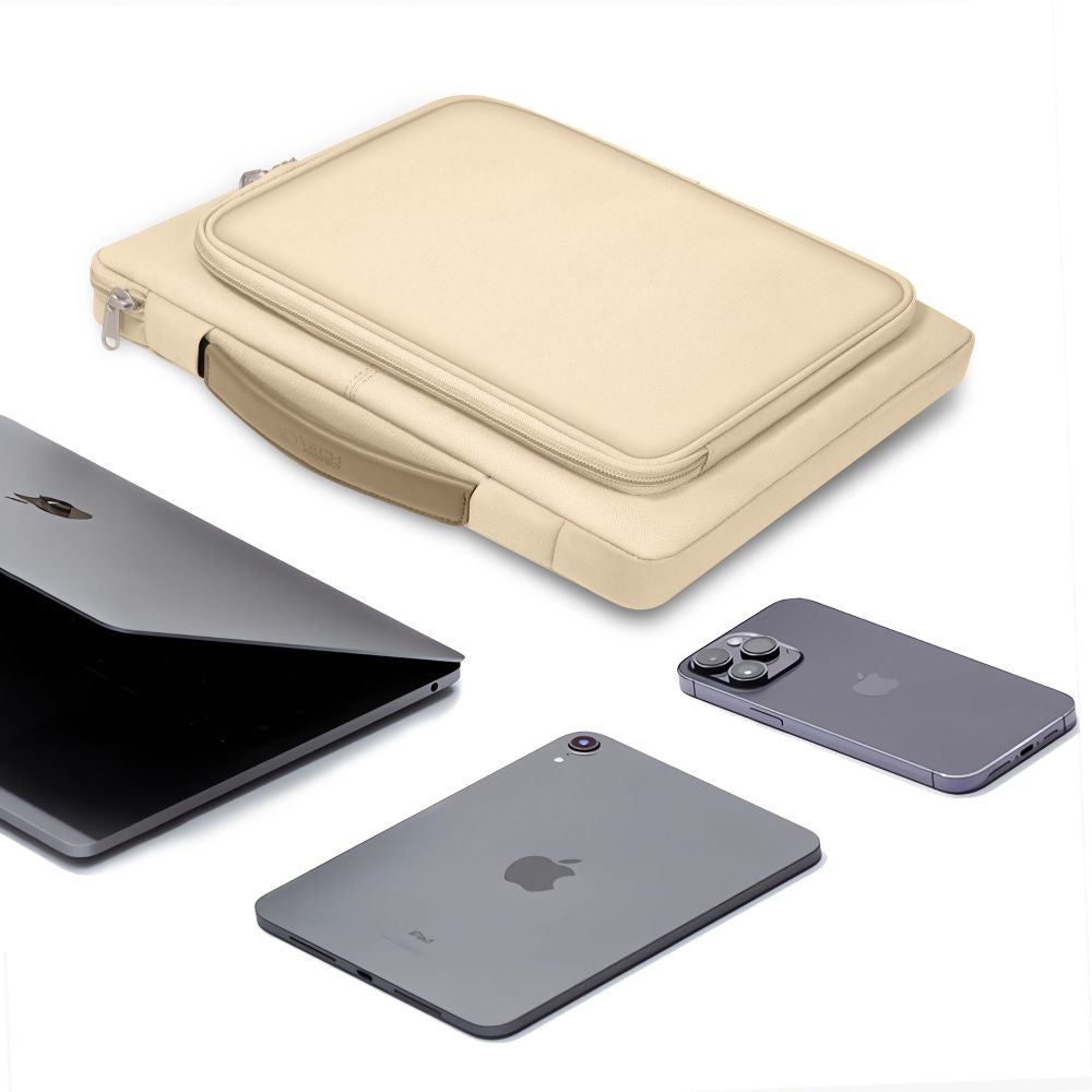 BORSA TECH-PROTECT BASIC BAG LAPTOP 15-16 BEIGE DESERTO