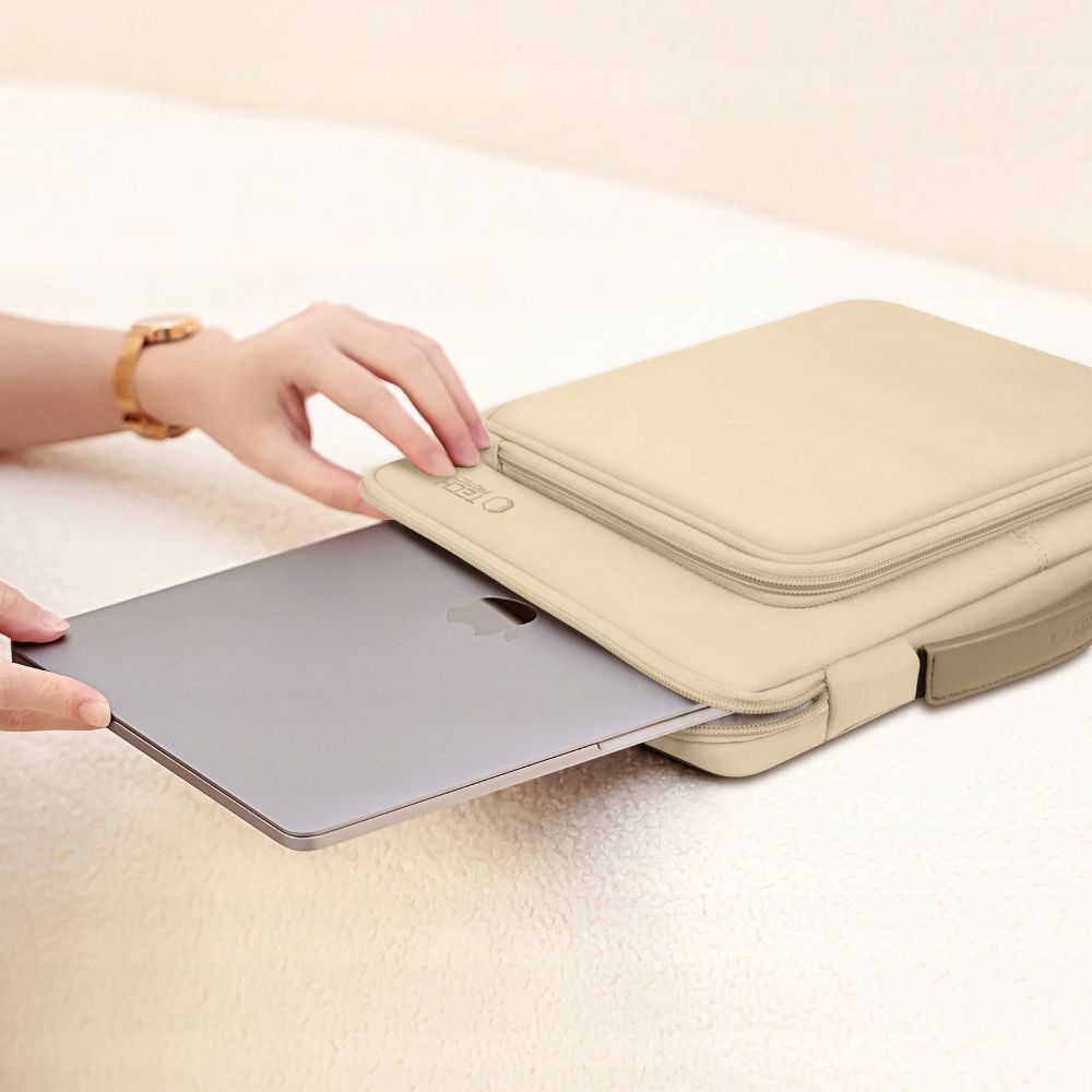 BORSA TECH-PROTECT BASIC BAG LAPTOP 15-16 BEIGE DESERTO